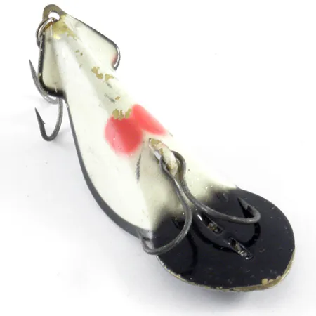 Buck Perry Spoonplug Lusikkauistin, Musta / Valkoinen, 10g, Vintage, #4235