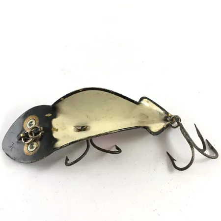 Buck Perry Spoonplug Lusikkauistin, Musta / Valkoinen, 10g, Vintage, #4235