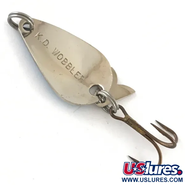 Acme K.O. Wobbler Lusikka, Nikkeli / Sininen, 3,5g, Sonic Flipper, #4236