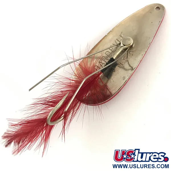 Eppinger Weedless Dardevle Imp, Puna/Valko, 11g, Ruohosuoja, #4262