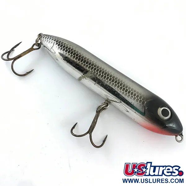 Heddon Zara Spook Pintauistin, Black/Silver/Red, 12g, #4277