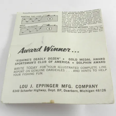 Eppinger Dardevle Midget Crystal Lusikka, Crystal, 5,3g, #4288