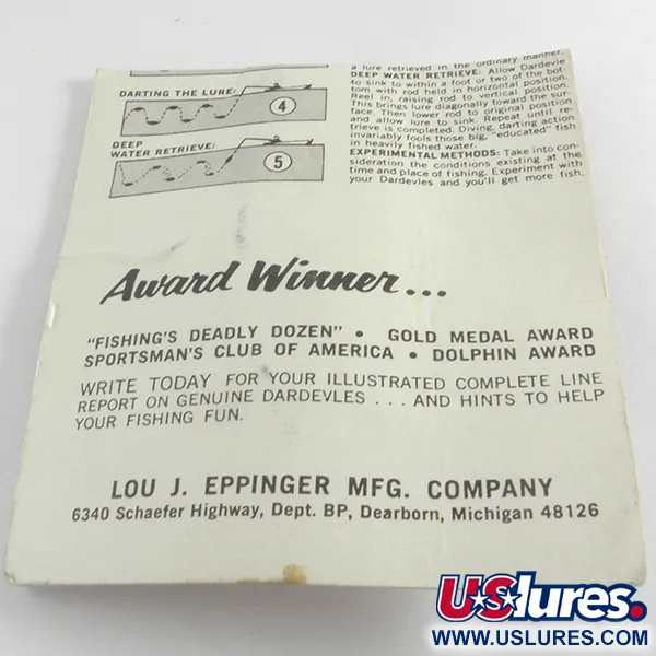 Eppinger Dardevle Midget Crystal Lusikka, Crystal, 5,3g, #4288