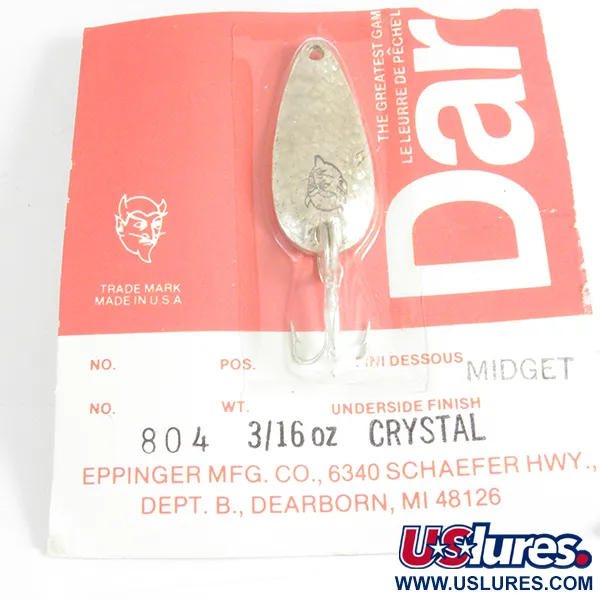 Eppinger Dardevle Midget Crystal Lusikka, Crystal, 5,3g, #4288