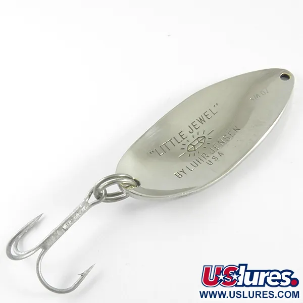 Luhr Jensen Little Jewel Lusikka, Nikkeli/Sininen/Pinkki, 21g, #4295