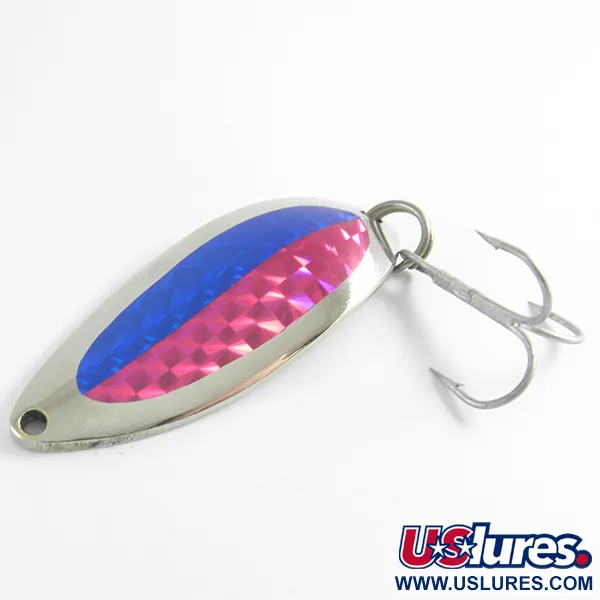 Luhr Jensen Little Jewel Lusikka, Nikkeli/Sininen/Pinkki, 21g, #4295