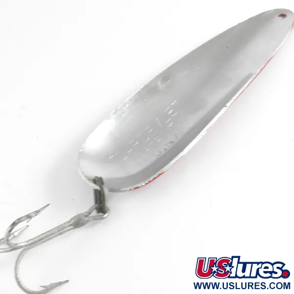 Eppinger Dardevle Lusikkauistin, Puna/Valko, 28g, Vaappuva uinti, #4310