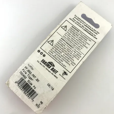 Yakima Bait FlatFish Vaappu, Fire Tiger, 4g, #4323