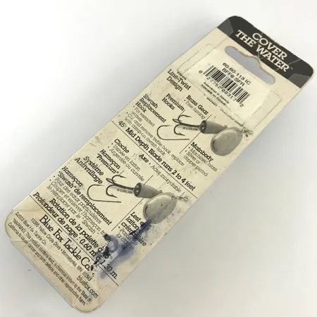 Blue Fox Super Vibrax 6 Lippa, Hopea, 18g, Messinkirunko, #4325