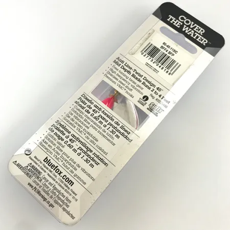 Blue Fox Super Vibrax 4 Lippa, Hopea, 10g, Sotkeutumaton, #4326