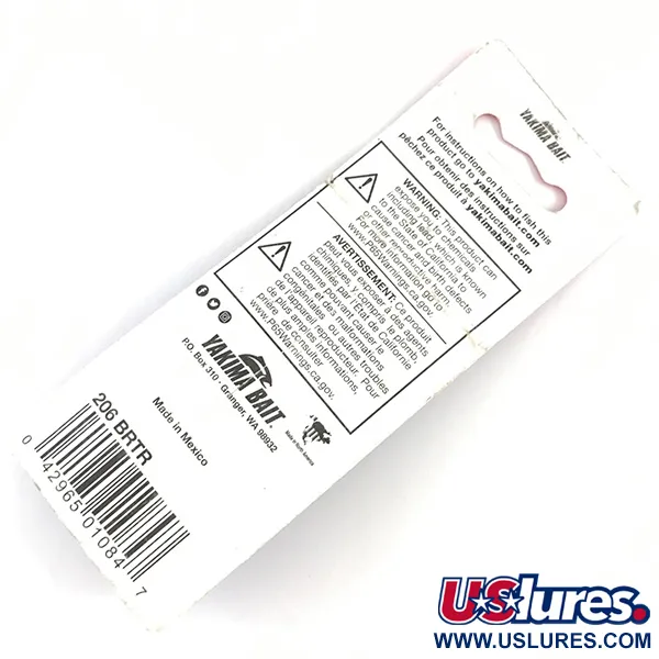 Worden’s Original Rooster Tail Lippa, Kulta / Ruskea, 1,77g, #206 BRTR