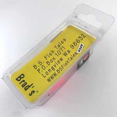 Brad’s Killer Wee Wiggler Syvännevaappu, Pinkki, 8g, Räminä, #4354