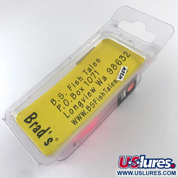 Brad’s Killer Wee Wiggler Syvännevaappu, Pinkki, 8g, Räminä, #4354