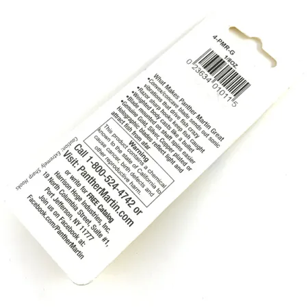 Panther Martin 4 Lippa, Kulta, 4g, sonic-värinä, #4-PMR-G