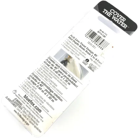 Blue Fox Super Vibrax 4 UV Lippa, Nikkeli/Musta/Keltainen, 10g, #4367