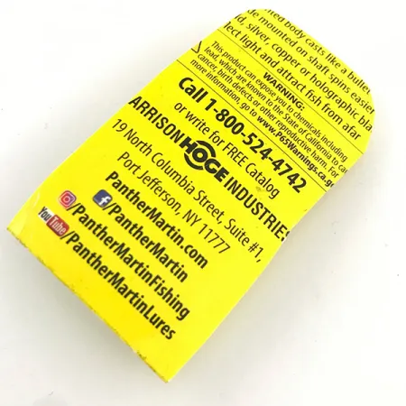 Panther Martin 2 Lippa, Kirjolohi, 2.5g, In-line, #4411