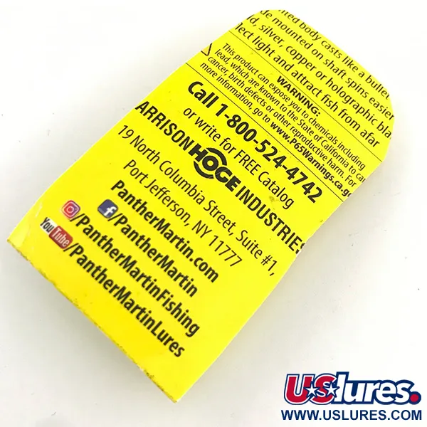 Panther Martin 2 Lippa, Kirjolohi, 2.5g, In-line, #4411