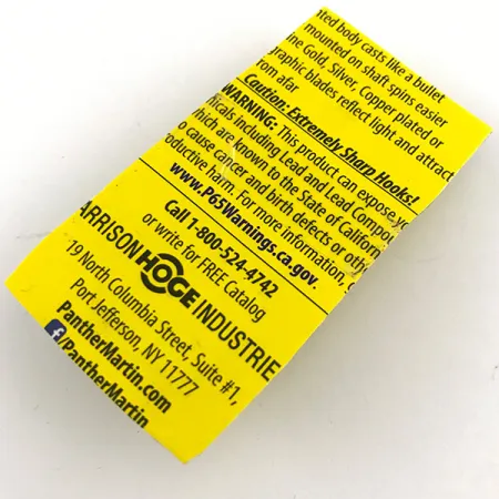 Panther Martin 4 Lippa, Taimen, 4g, Karvapyrstö, #4412