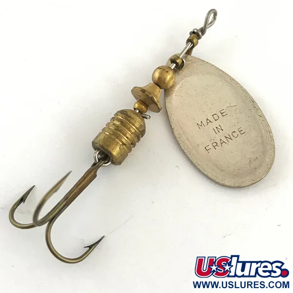 Mepps Aglia 2 Lippa, Hopea, 4,5g, Ranskalaiset Osat, #4413