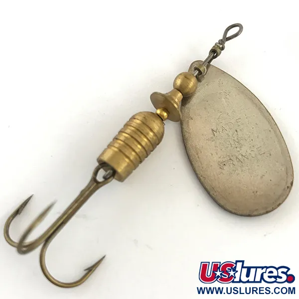 Mepps Aglia 3 Lippauistin, Hopea, 7g, Leveä Lehti, #4415