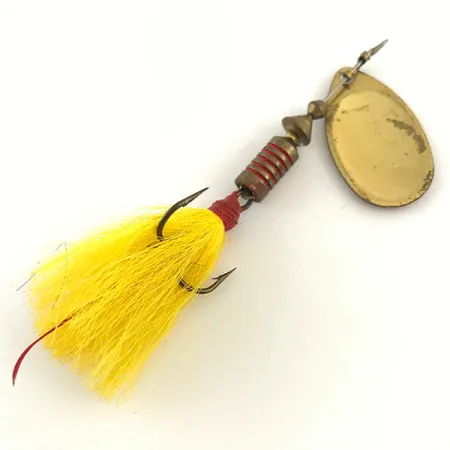 Mepps Aglia 3 dressed Lippa, Messinki/Oranssi, 7,3g, Bucktail, #4422