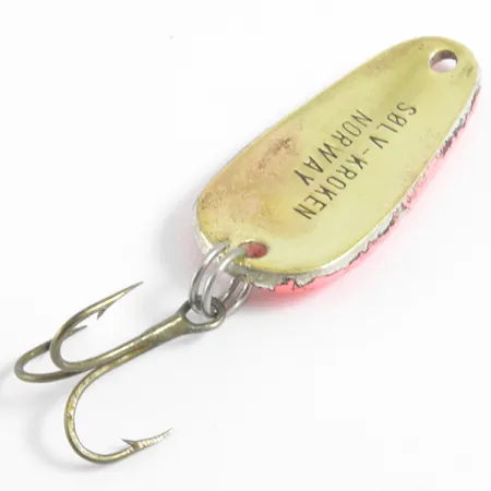 Sølvkroken Lusikka, Puna / Kulta, 7g, Pistekuvio, #4437