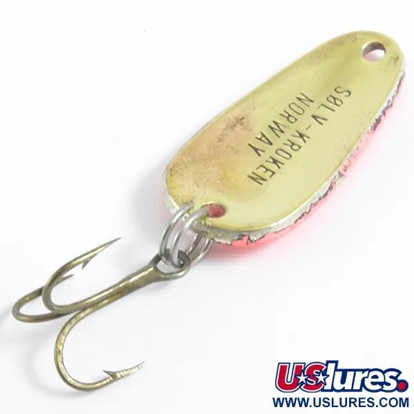 Sølvkroken Lusikka, Puna / Kulta, 7g, Pistekuvio, #4437