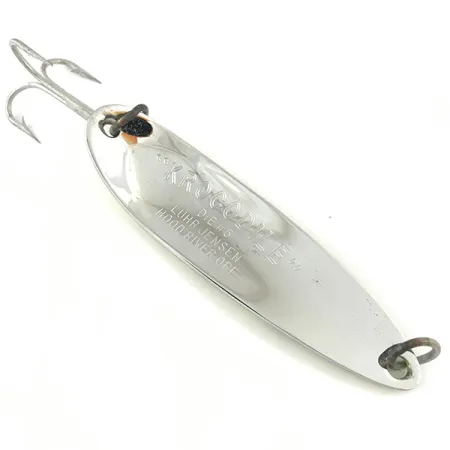 Luhr Jensen Krocodile Die #5 Lusikka, Kelta/Vihreä/Nikkeli, 23g, #4470