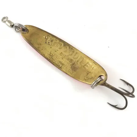 Luhr Jensen Krocodile Die #3 UV Lusikka, Pink/Gold, 10g, UV, #4471