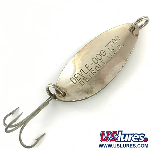 Dardevle Devle Dog 7700 Lusikka, Sammakko / Nikkeli, 14g, #4478