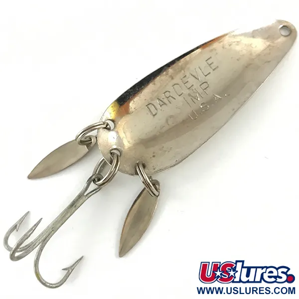 Eppinger Dardevle Imp Klicker Lusikka, Valko/Musta/Nikkeli, 11g, #4480