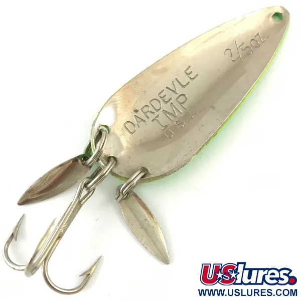 Eppinger Dardevle Imp Klicker UV Lusikka, Fluorescent Green UV, 11g, #4481