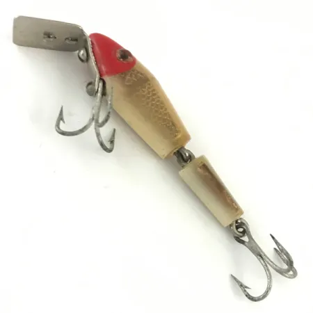 L&S Bait MirrOlure Bass-master Vaappu, Red/White, 2g, Nivelletty, #4484