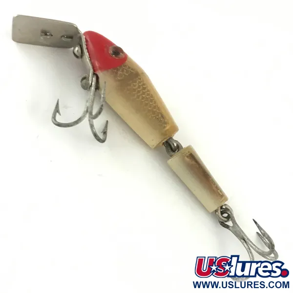 L&S Bait MirrOlure Bass-master Vaappu, Red/White, 2g, Nivelletty, #4484