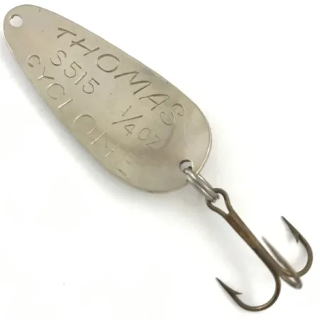 Thomas Cyclone Lusikka, Nikkeli / Punainen, 7g, Kyynelmuoto, #4506