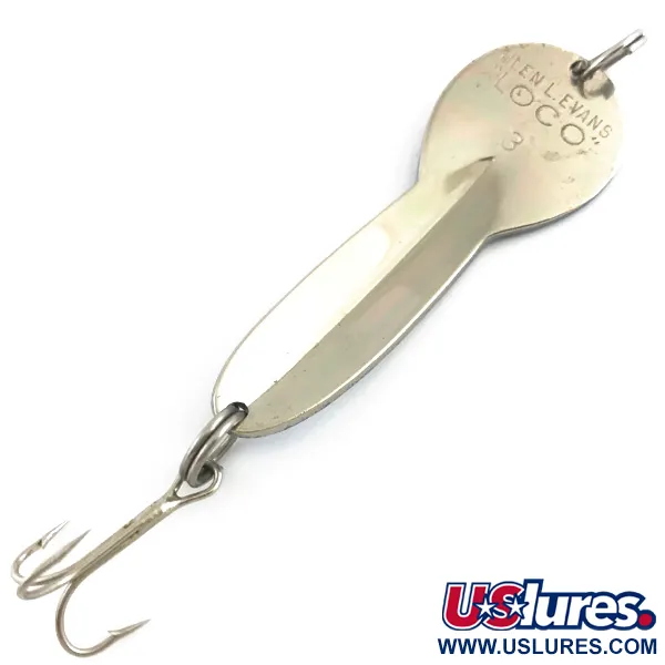 Glen Evans Loco 3 Lusikka, Nikkeli / Sininen, 17g, Prisma, #4535