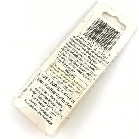 Panther Martin 2 Lippa, Kulta / Punainen, 1.77g, kultapinnoitettu, #4540