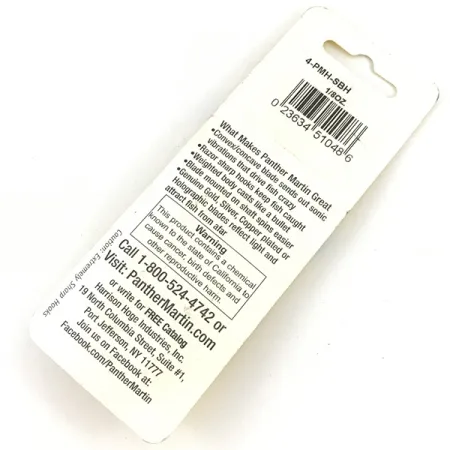 Panther Martin 4 Lippa, Taimen, 4g, holografinen, #4541