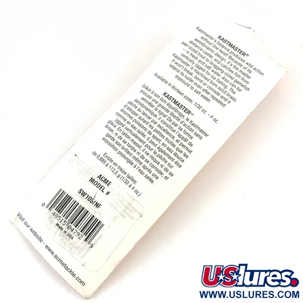 Acme Kastmaster UV Lusikka, Orange UV Glow, 3.5g, UV-reaktiivinen, #4546