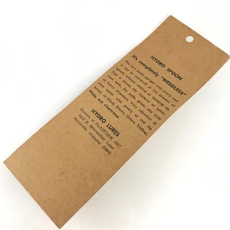 Hydro Lures Weedless Hydro Spoon Ruohosuoja, Valkoinen/Vihreä, 14g, #4551