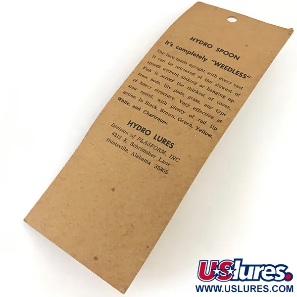 Hydro Lures Weedless Hydro Spoon Ruoholusikka, Keltainen, 14g, #4559