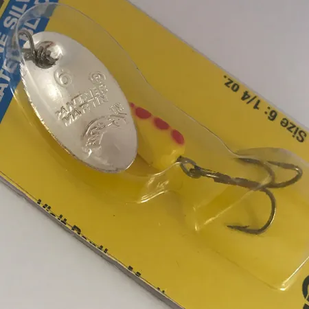 Panther Martin 6 Lippa, Keltainen Punainen, 7g, In-Line Lehti, #4581