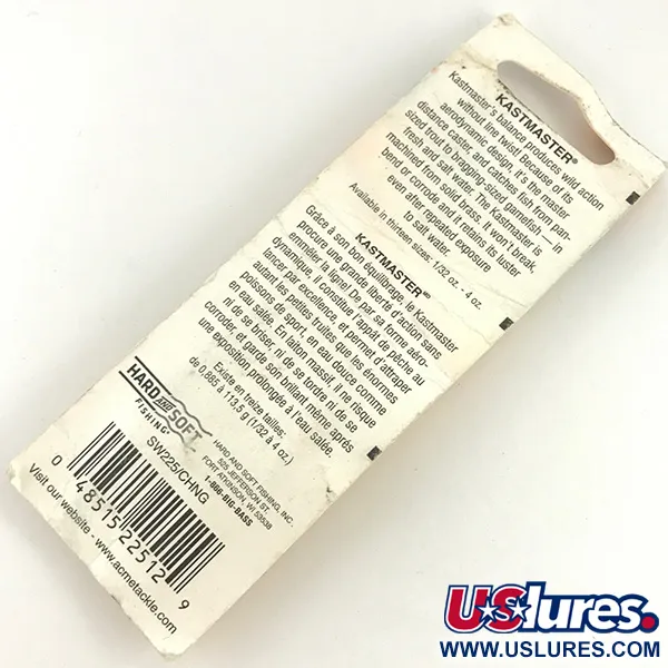 Acme Kastmaster Lusikka, Nikkeli / Vihreä, 2.5g, Aerodynaaminen, #4599