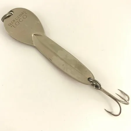 Loco 4 Glen Evans Lusikka, Nikkeli / Punainen, 23g, Prisma, #4600