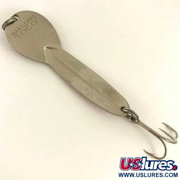 Loco 4 Glen Evans Lusikka, Nikkeli / Punainen, 23g, Prisma, #4600