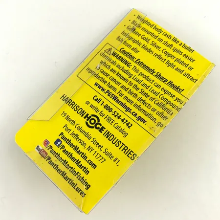 Panther Martin 4 Lippa, Taimen, 4g, Akselikiinnitys, #4601