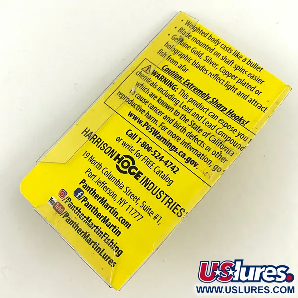 Panther Martin 4 Lippa, Taimen, 4g, Akselikiinnitys, #4601