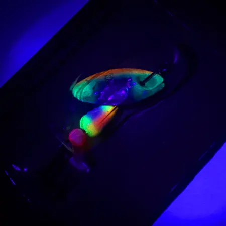 Panther Martin 2 Lippa, Kirjolohi, 2.5g, FishSeeUV, #4602