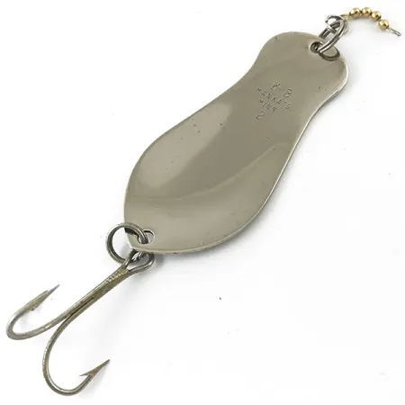 K-B Bait K-B Spoon 2 Lusikka, Nikkeli, 14g, Messinkiketju, #4649