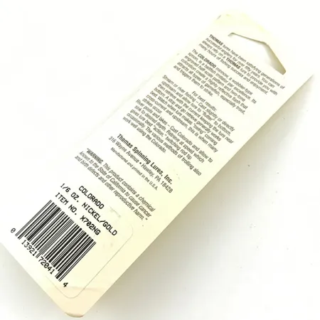 Thomas Colorado Lusikka, Kulta / Nikkeli, 5g, Suomukuvio, #4665